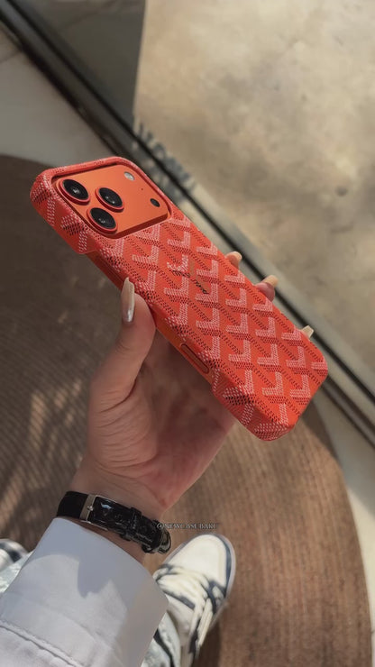 NEW Goyard Leather Fabric Case 💪🏻