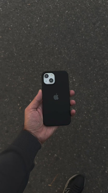 Jet Black Silicon Case With Soft Padding