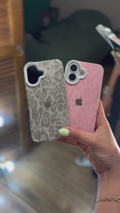 NEW Luxe Leoperd Leather Texture Case 🤤