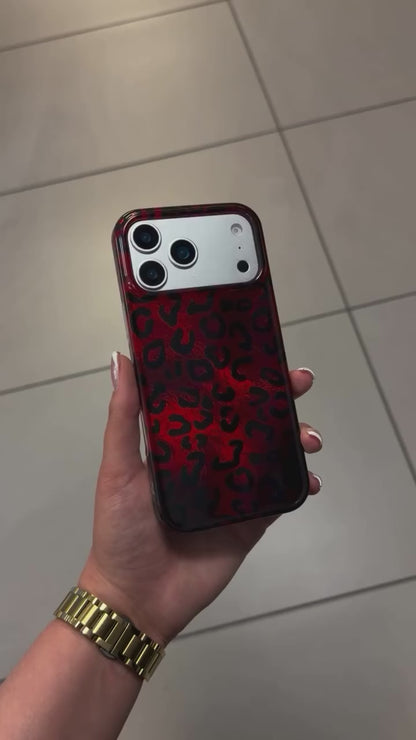 New Ruby Leoperd Print Case For Iphone ⚡⚡
