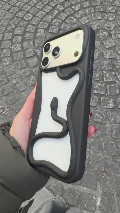 NEW Snake Soft Electroplated Case 🐍