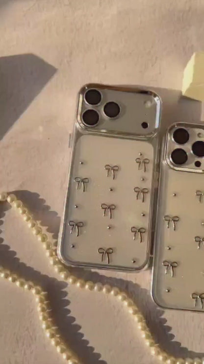NEW Bow Crystal Shimmer Case