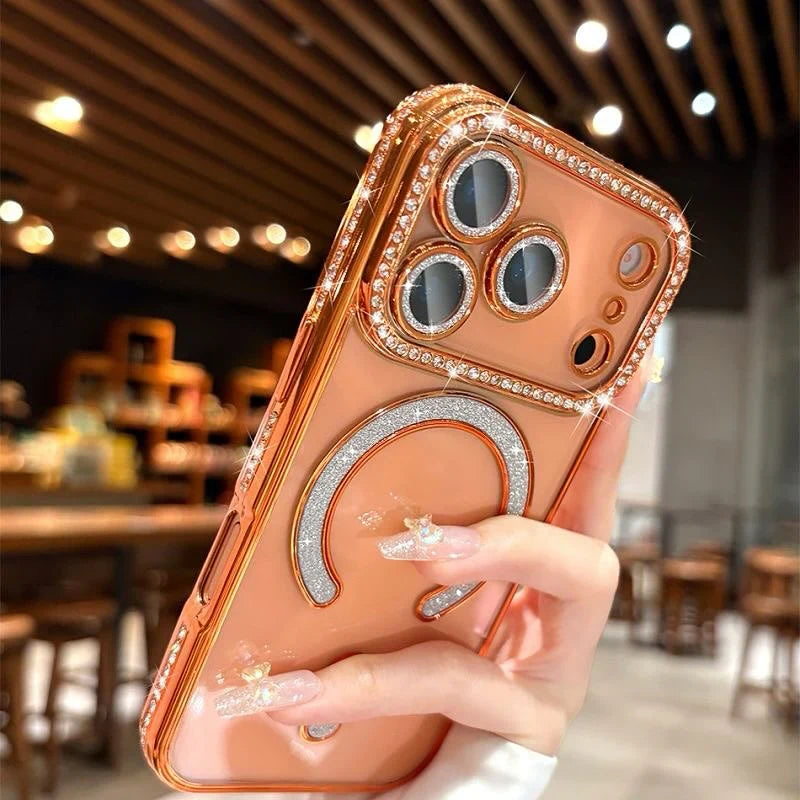 Diamond Magsafe Blingy Shimmer Case 🥳