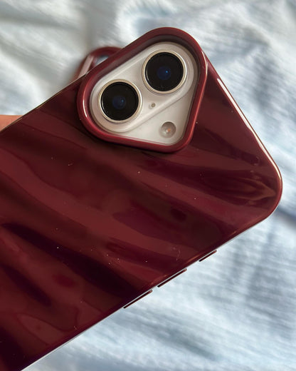 Cherry Wine Soft Wavy Case 🍒